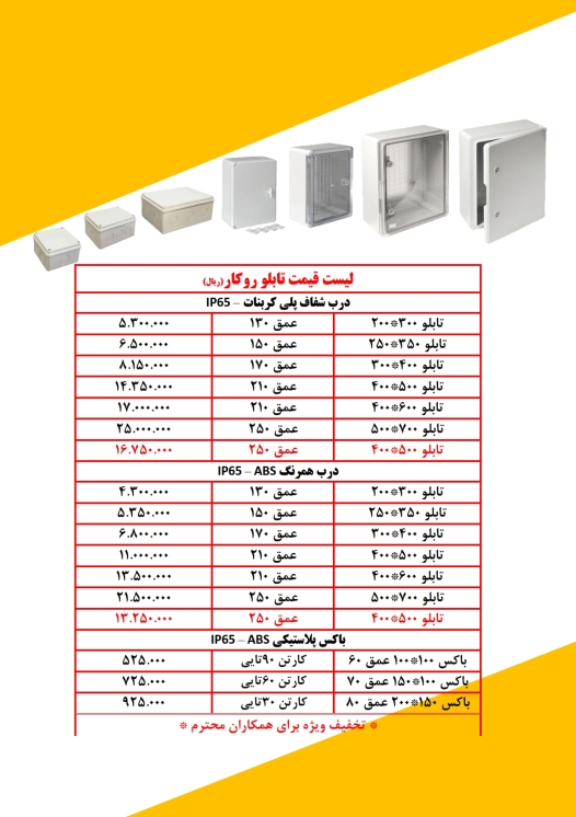 تابلو پلاستیکی